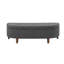 Banc de rangement en lin Lorinne-11316643