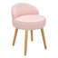 Solid Wood Accent Stool-161041627-161041622