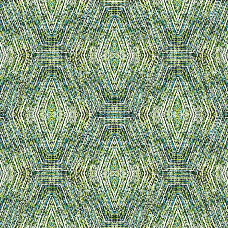 Tissu de lime Sultan, Sarcelle / Vert
