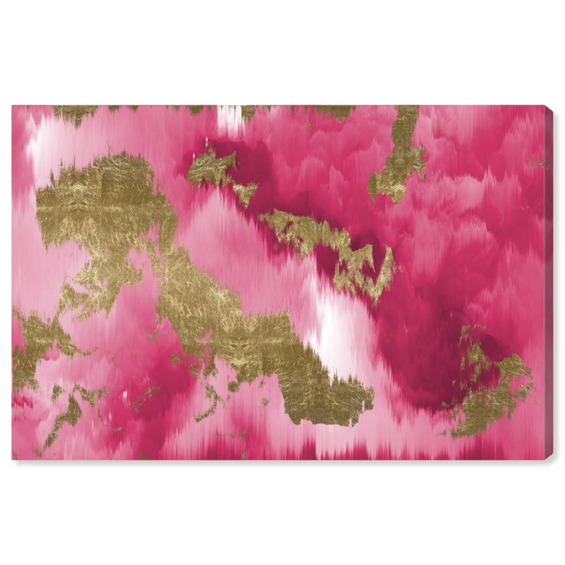 « vivanti gold », art sur toile Mabrey, H 10 po x l 15 po x P 1,5 po