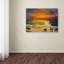 «Maui Sunset» par Luverne, reproduction d'art sur toile tendue-21026193