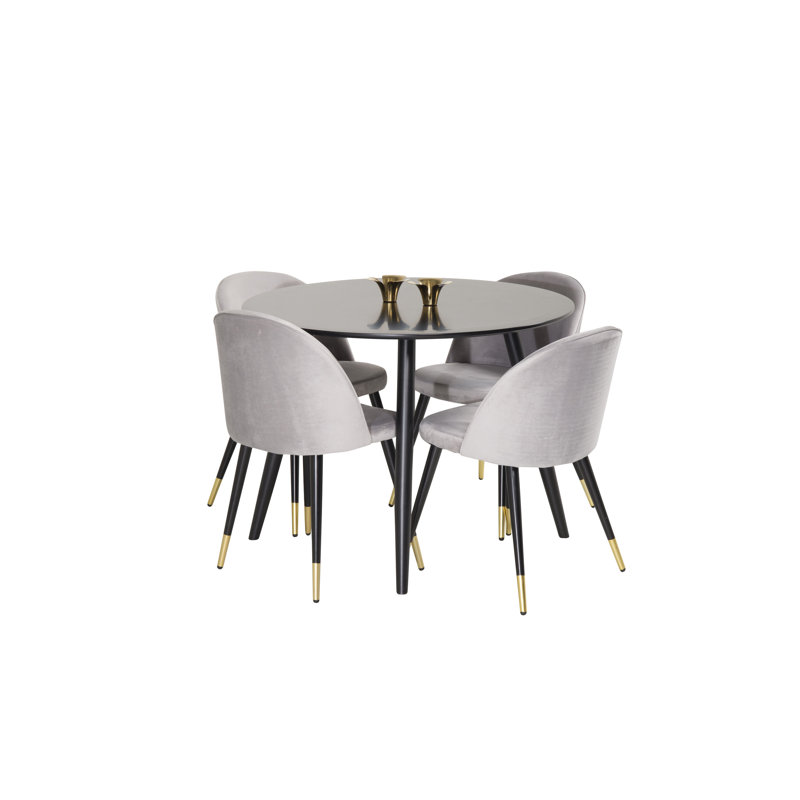 Swann 4 - Person Dining Set