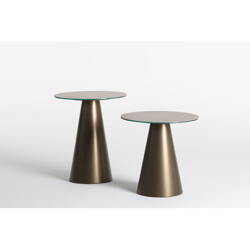 Aubriahna Pedestal Coffee Table