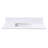 Andalo 37" Single Bathroom Vanity Top in Snow White with Sink