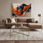 Art mural sur toile Biomorphic Abstraction 99-2144568794