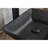 Sophisticated Matte Black Rectangular Vessel Sink With Faucet And Pop-Up - 13.0"X18.13"X4 Bathroom Drain 13.0" L X 18.13" W 4" H