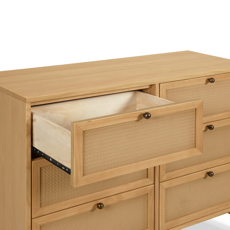 Commode 6 tiroirs Margot, Naturel