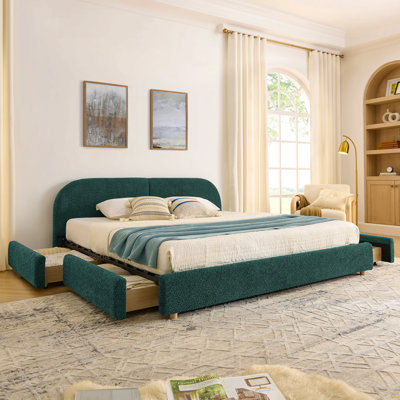 Base de lit tapissier pour taille de lit très grand