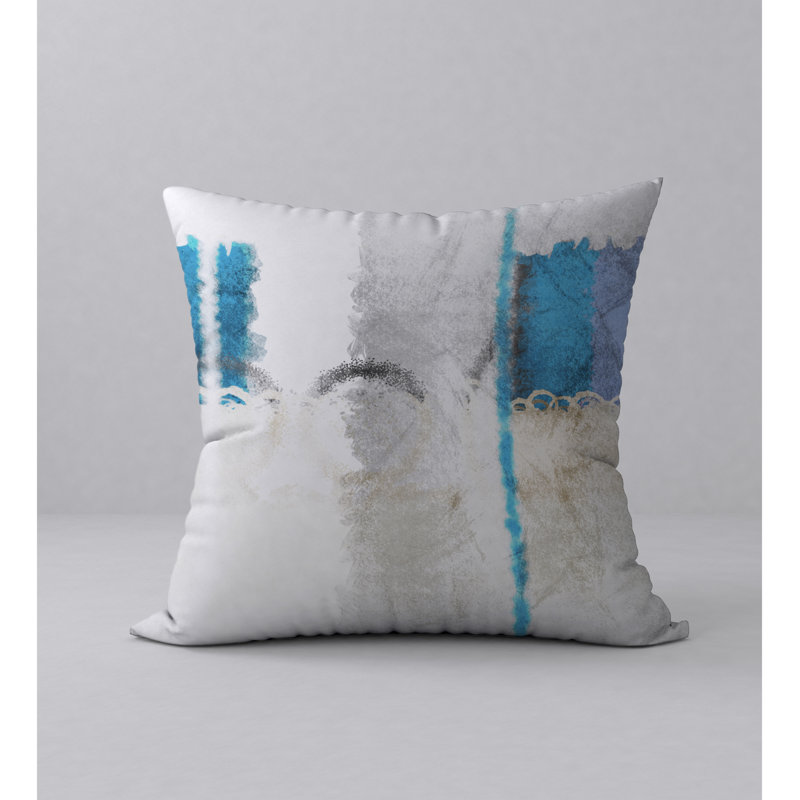 Housse de coussin décorative carrée simple et insert, 24" X 24"