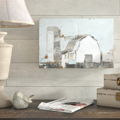 " Barn & Silo II " Painting Print