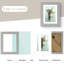 Ensemble de 4 cadres photo avec passe-partout-1012001709-1012001711