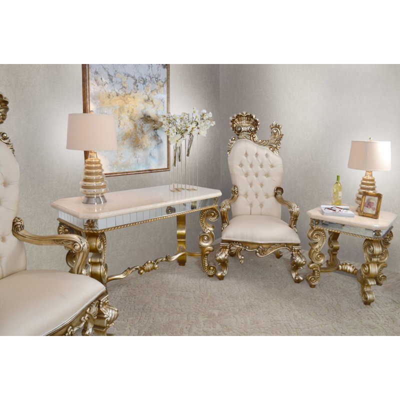 Console Elly-Mae Platine Bella