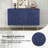 48" Sideboard Buffet Cabinet with 3D Flower Pattern-1460051585