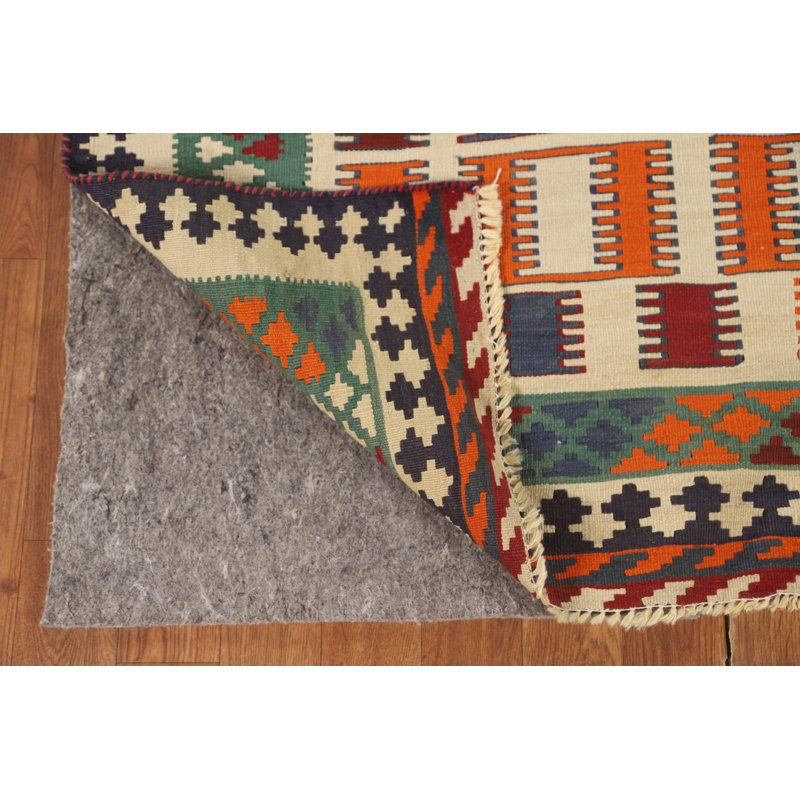 Tapis kilim à teinture végétale 5 x 8 po