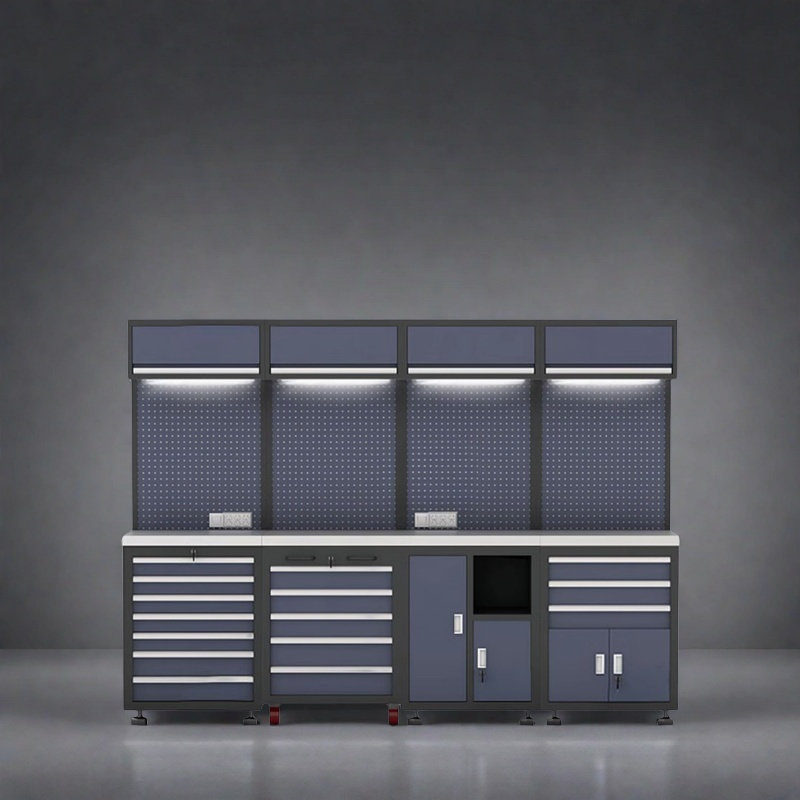 Workshop garage complete storage system set