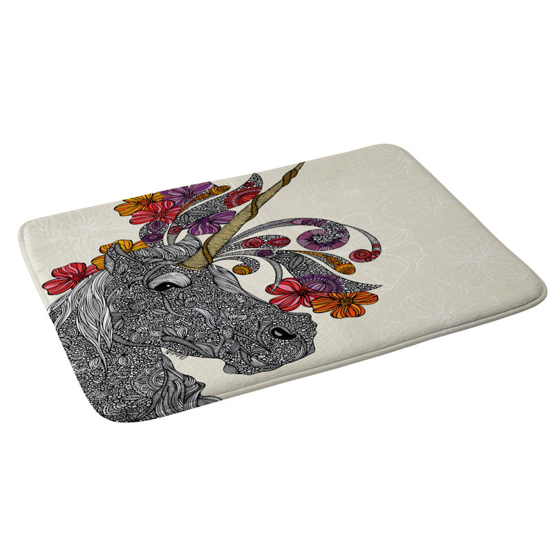 Tapis de bain valentina ramos unicornucopia