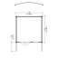 Glenmore 12 x 12 Ft. Tongue and Groove Log Cabin-37296833