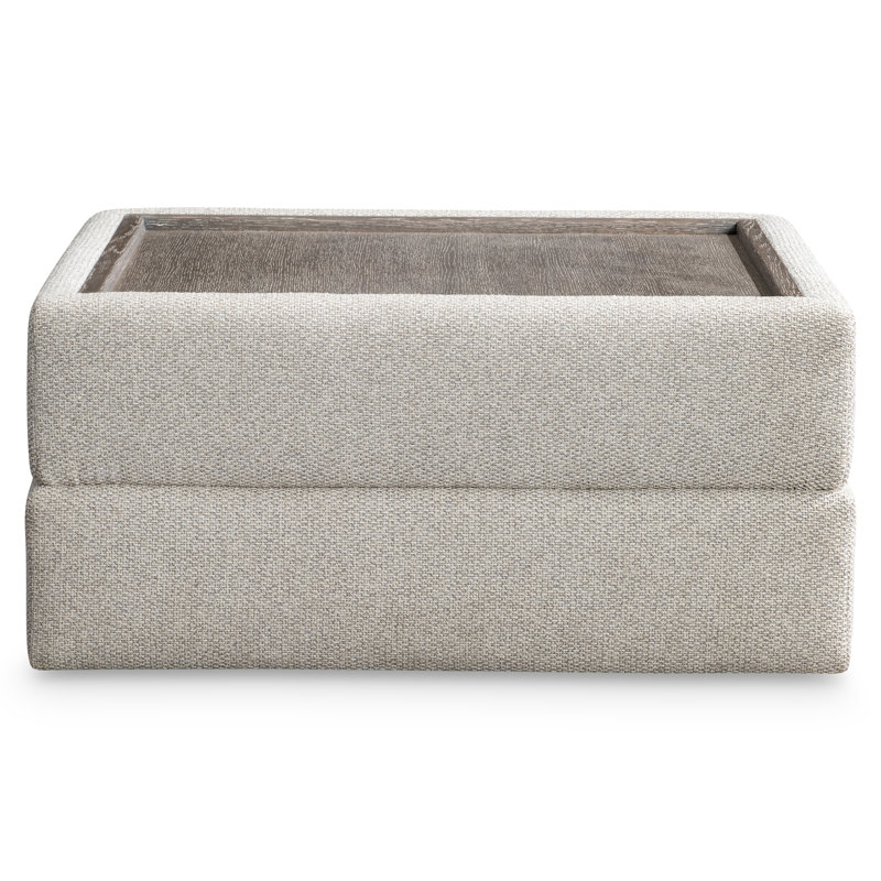 Bernhardt Vista Fabric Tray Ottoman