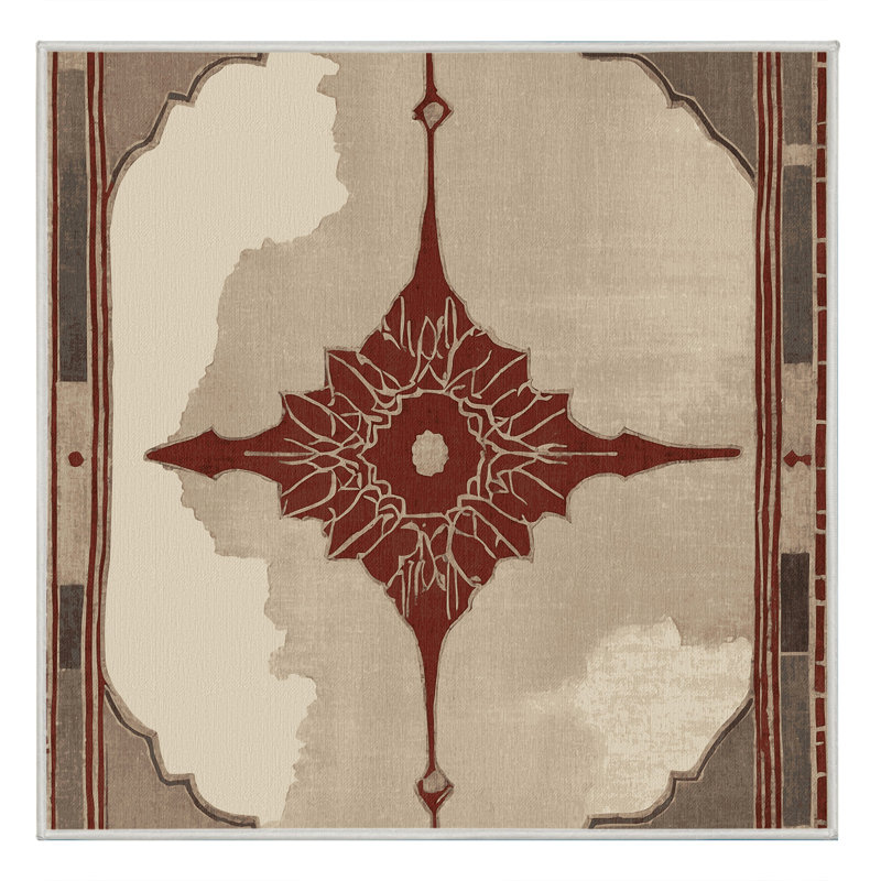 Broken Continuum Rug, Square 3'