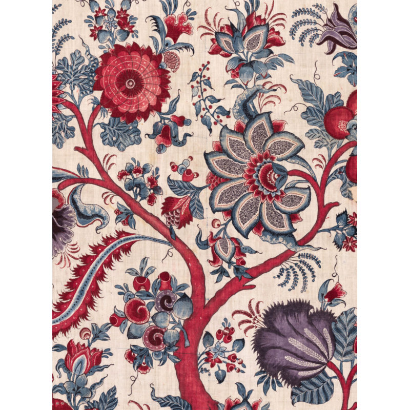 IMPRIMÉ MÉTROPOLITAN Palampore, Rouge multi