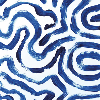 Art bleu minimal