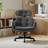 Cross-Legged Office Chair With Adjustable Armrests, Seat Height & Removable Headrest-1538526801
