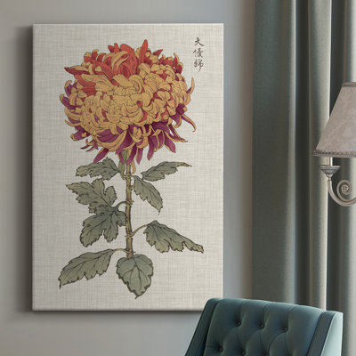 «Vibrant Mums III», impression sur toile tendue