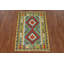Tapis oriental multicolore en laine Kilim 3 x 4
