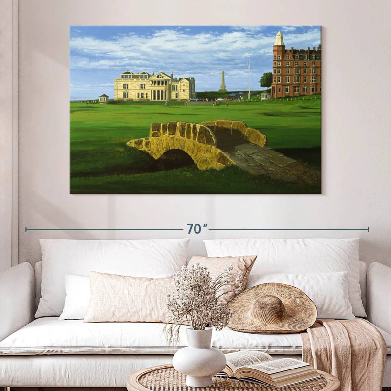 Kavia Golf Course V, 34" H x 51" W