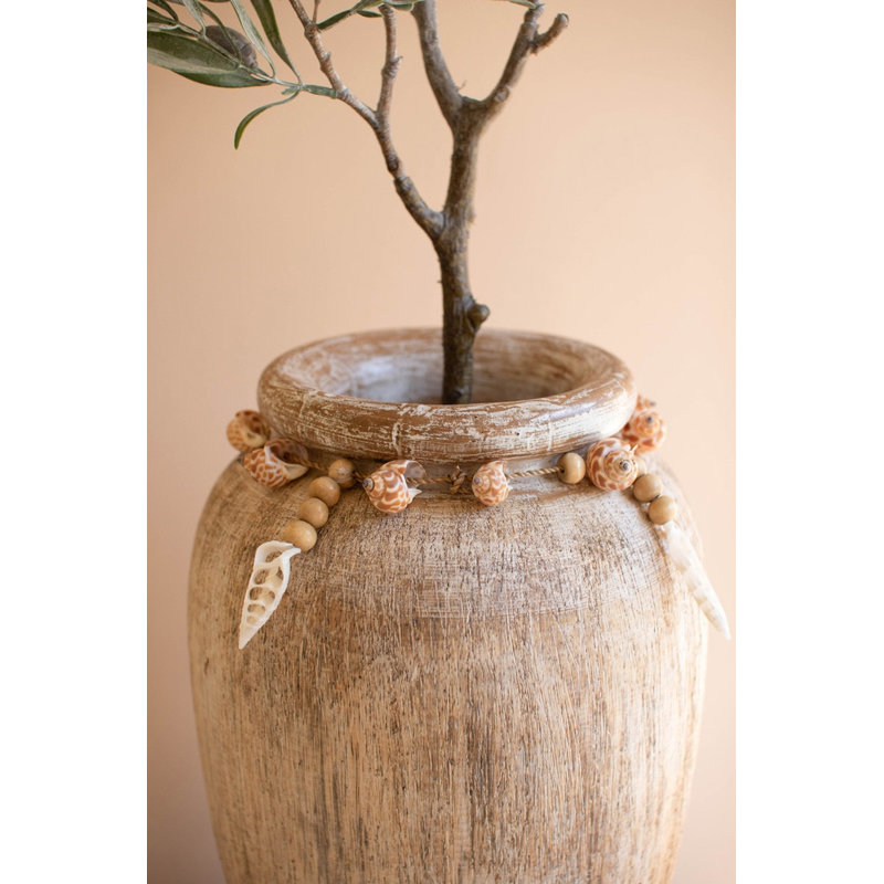 Vase en bois sculpté Kalalou
