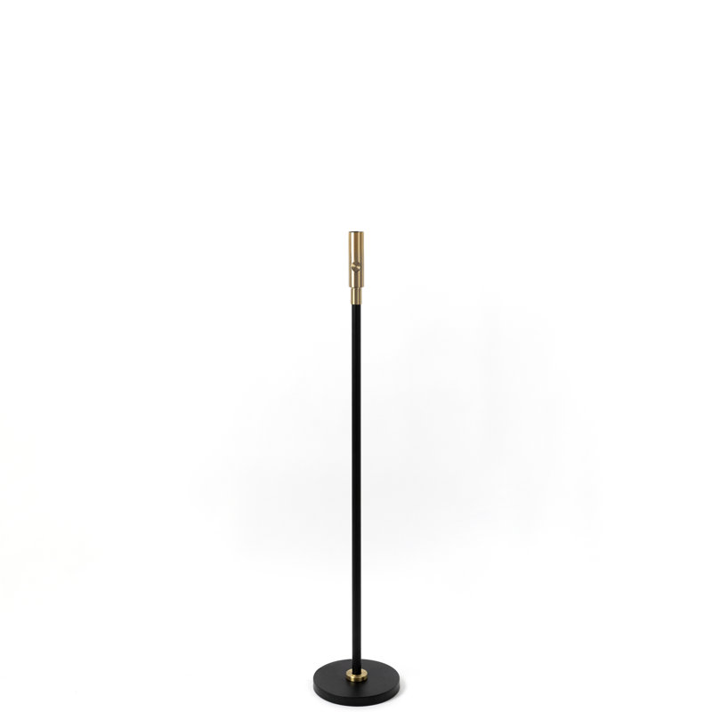 Poise Adjustable Floor Lamp In Brass With Sphere V