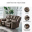 Causeuse inclinable avec console Windsley
