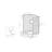 4-Piece Direct-to-Stud Alcove Tub Surround in White