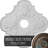 Endurathane Peralta Ceiling Medallion, 17 3/4"OD x 3 3/4"ID x 1"P (Fits Canopies up to 4 5/8"), Hand-Painted Bronze Blue Patina Finish-27784911