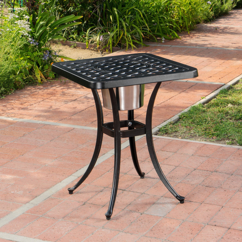 Bistro Table With Ice Bucket