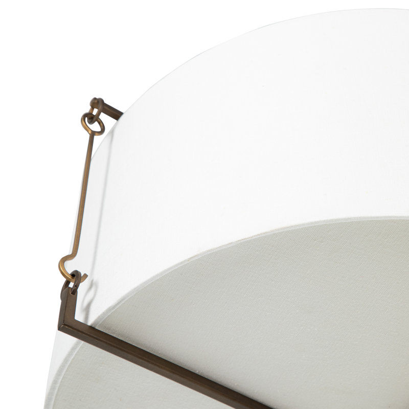 Theresa Semi Flush Mount, Matte Bronze