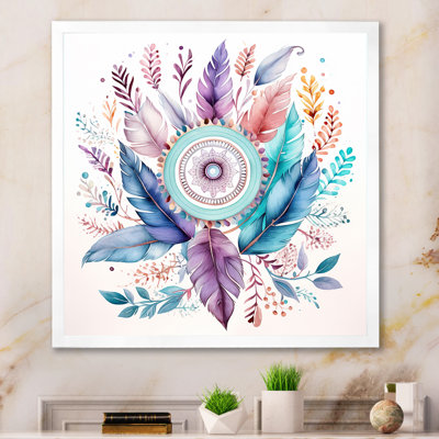 " Blue Purple Dreamcatcher's Bouquet "
