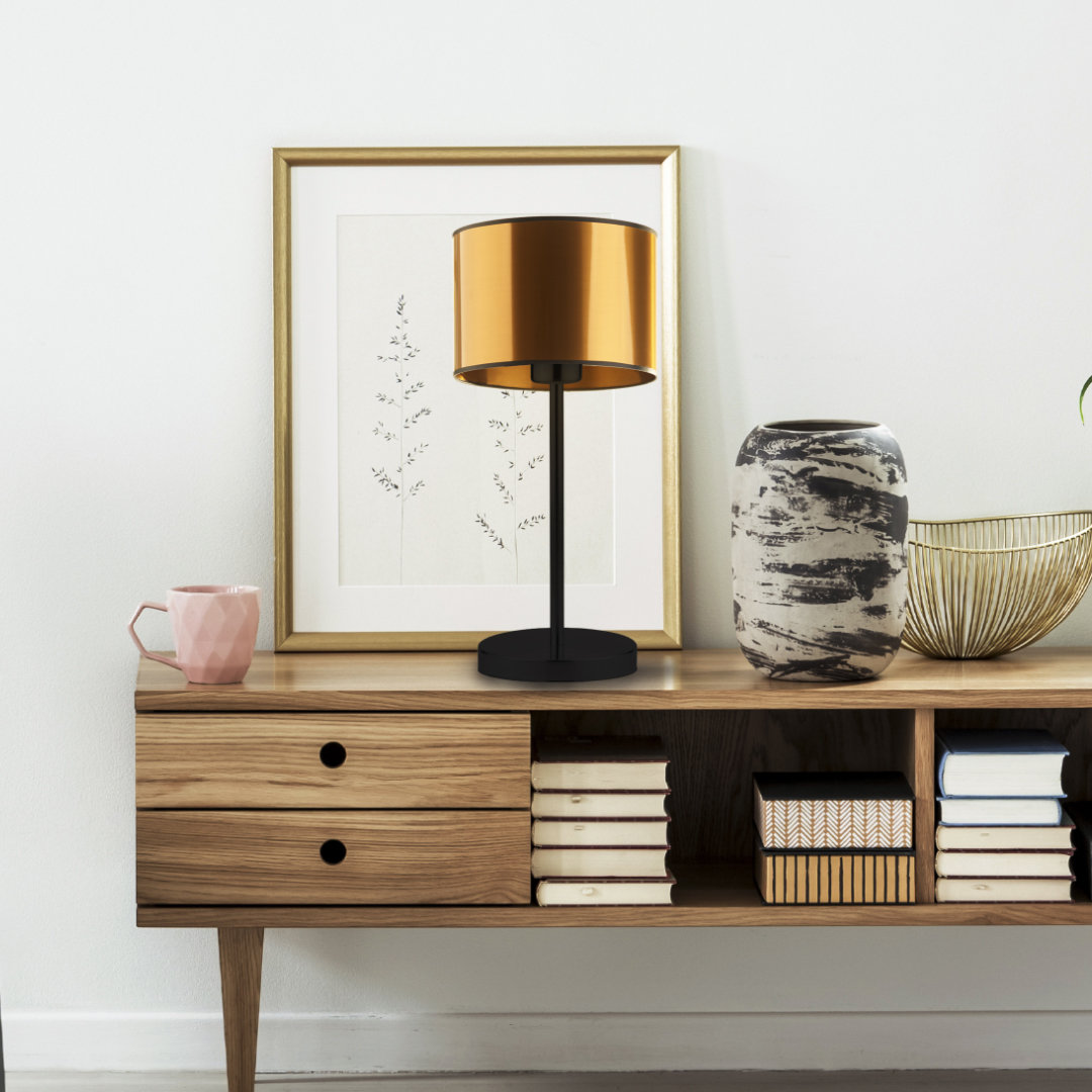 Buffy 40Cm Black Desk Lamp