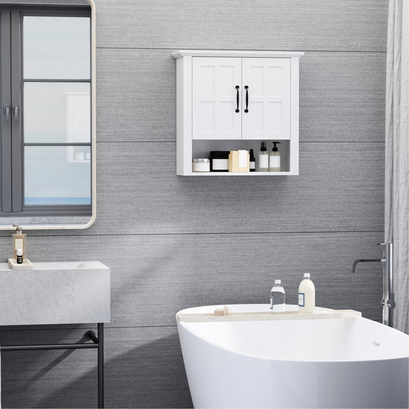 Armoire de salle de bain, Blanc
