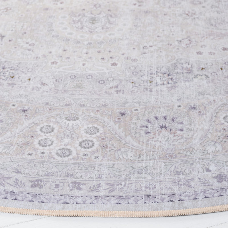 Tapis oriental beige / beige Ferree, Rectangle 9 pi x 12 pi