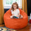 4 pi Fauteuil à billes et coussin anti-chute Cocoon Kids - Microsuède-15403318