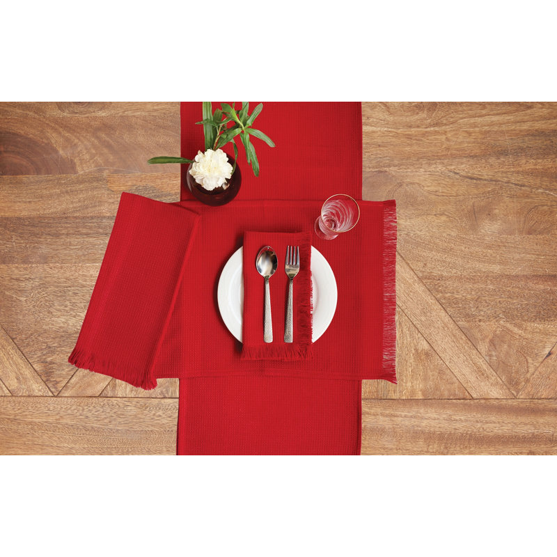 Serviette Hiekje, Rouge