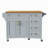 52'' Kitchen Island With Drop Leaf, Embossed Texture Kitchen Island On Wheels With Spice Rack, Towel Rack, 2 Doors And 5 Drawers, Kitchen Storage Cart With Adjustable Shelf For Kitchen-931718846