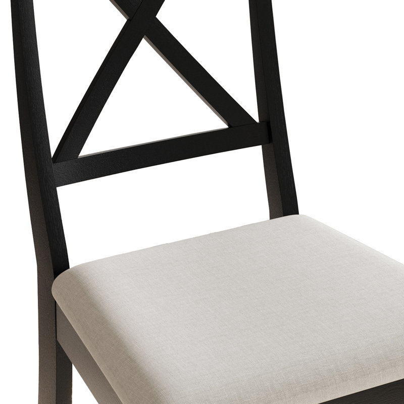 Ensemble de salle à manger Ocossio Kaitlyn L 59,05 x l 35,43, Noir