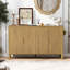 Armoire de rangement 57,5 po Modern Stripe-1756776037