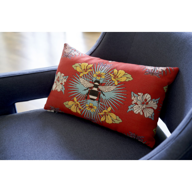 Phoebe Swivel Armchair, Perigold Ishi Blue Jean