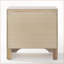 Table de chevet moderne à 3 tiroirs en bois blanc avec rangement caché pour bijoux-1177713524