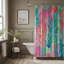 Rideau de douche standard 1 pièce Watercolor Paradise-200771774