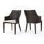 HILLHURST CHAIR - BRUN MP2 (ensemble de 2)