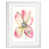 White Print Framed